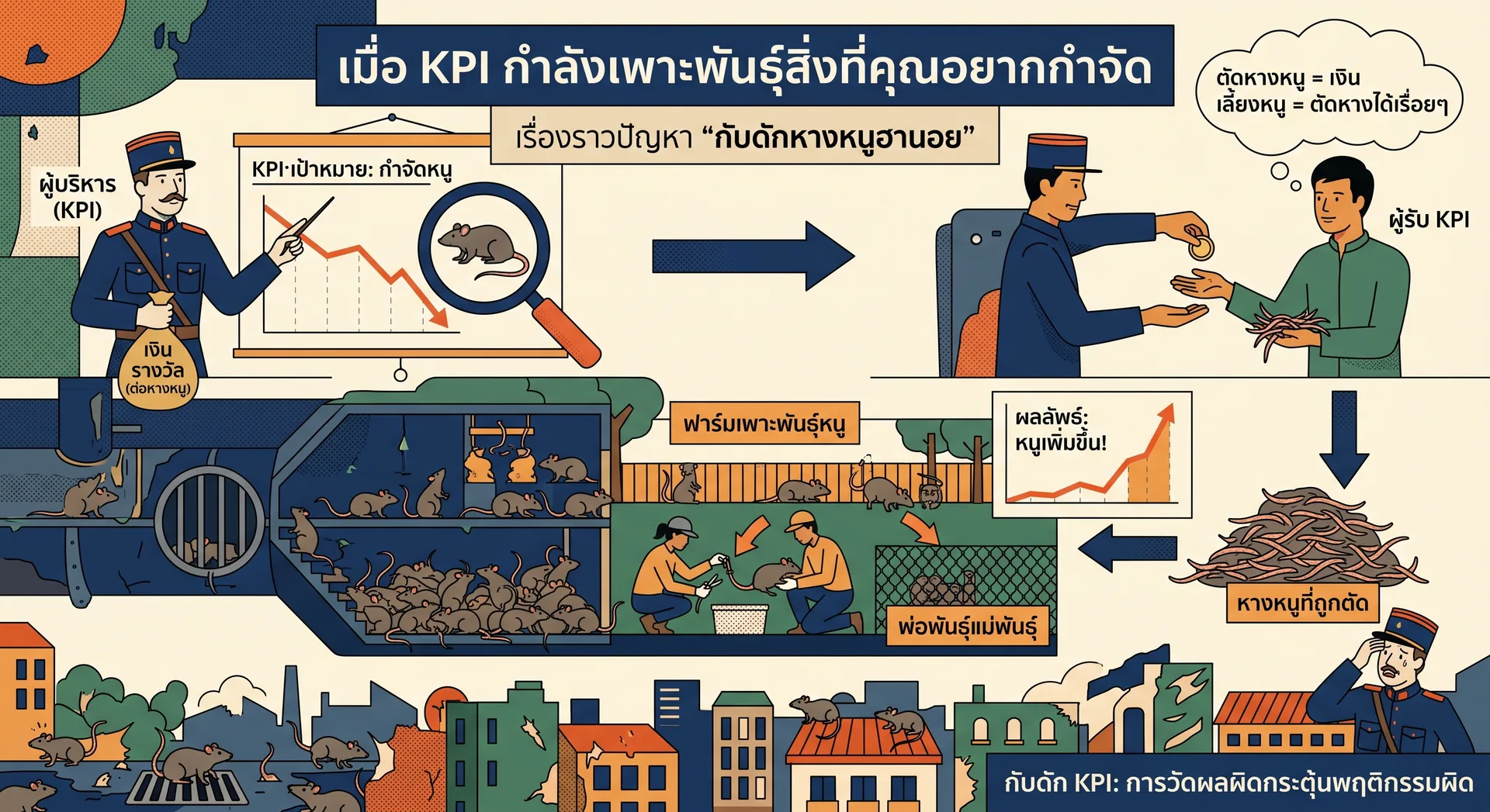 เมื่อ KPI กำลังเพาะพันธุ์สิ่งที่คุณอยากกำจัด