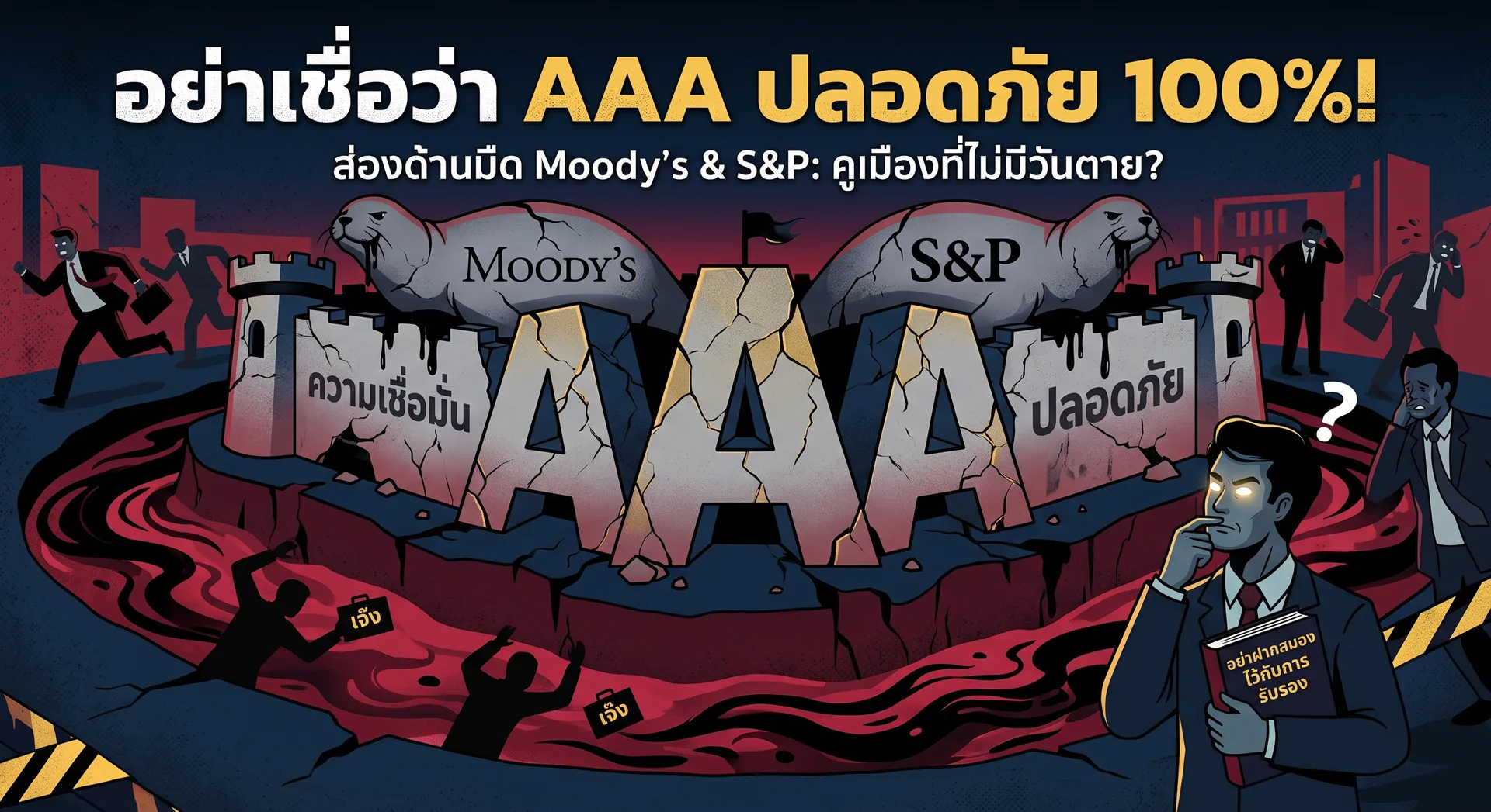 อย่าเชื่อว่า AAA ปลอดภัย 100%: ถอดรหัสคูเมืองที่ไม่มีวันตายของ Moody’s และ S&P