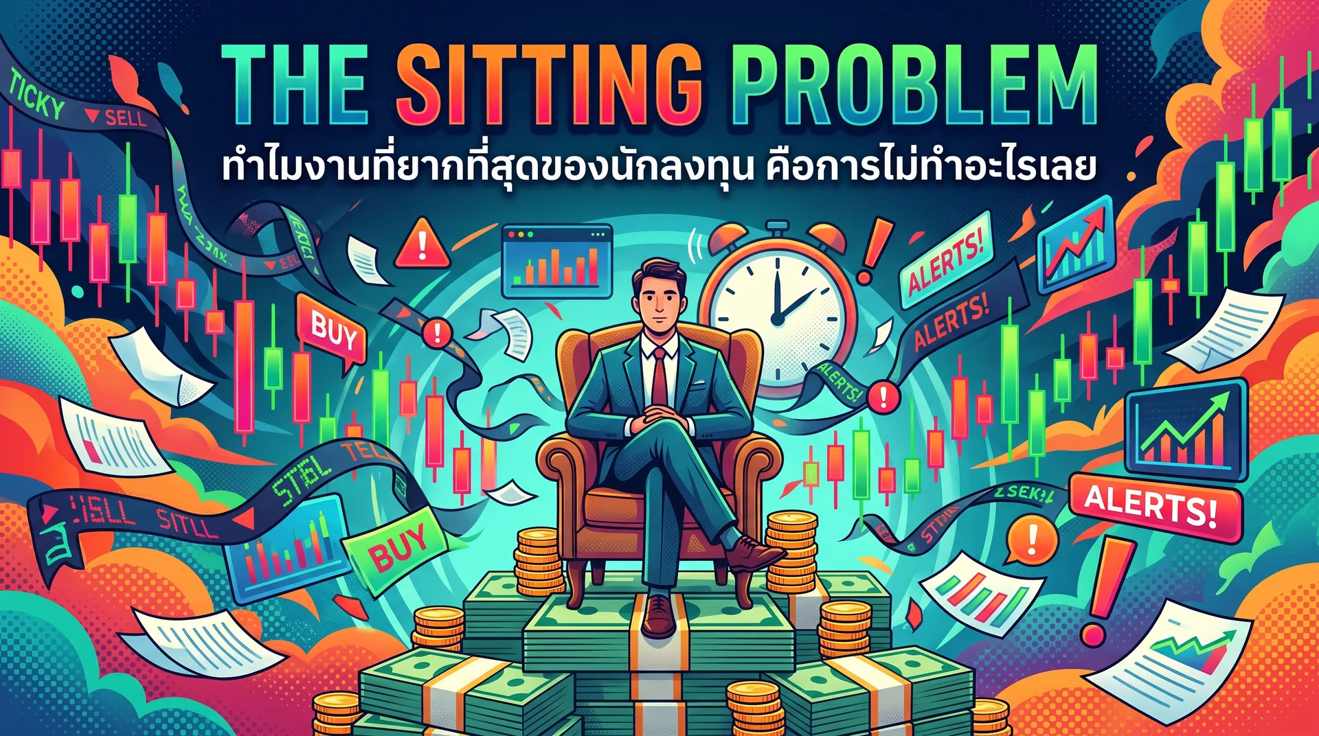 The Sitting Problem: ทำไมงานที่ยากที่สุดของนักลงทุน คือการไม่ทำอะไรเลย