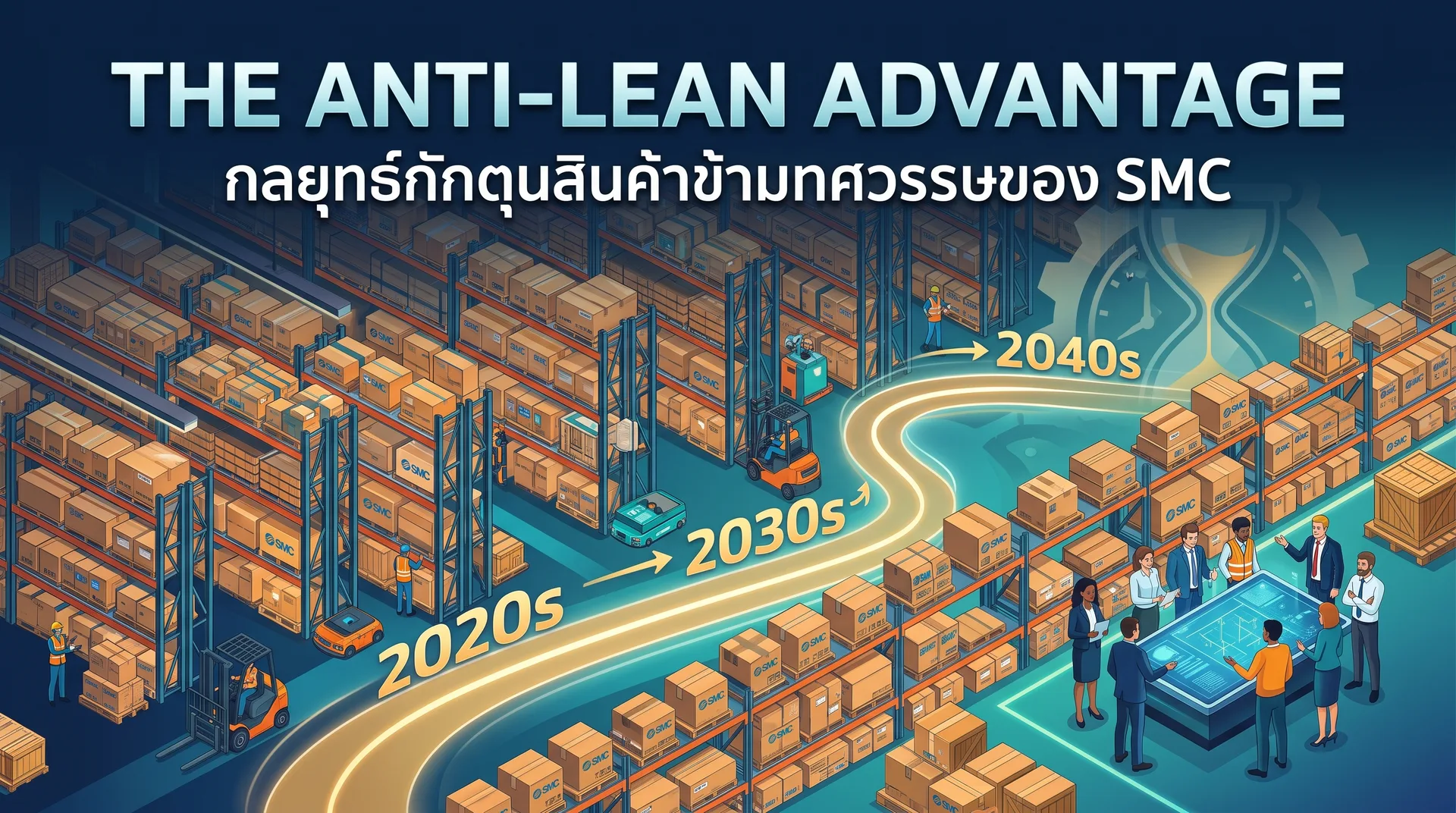 The Anti-Lean Advantage: กลยุทธ์กักตุนสินค้าข้ามทศวรรษของ SMC