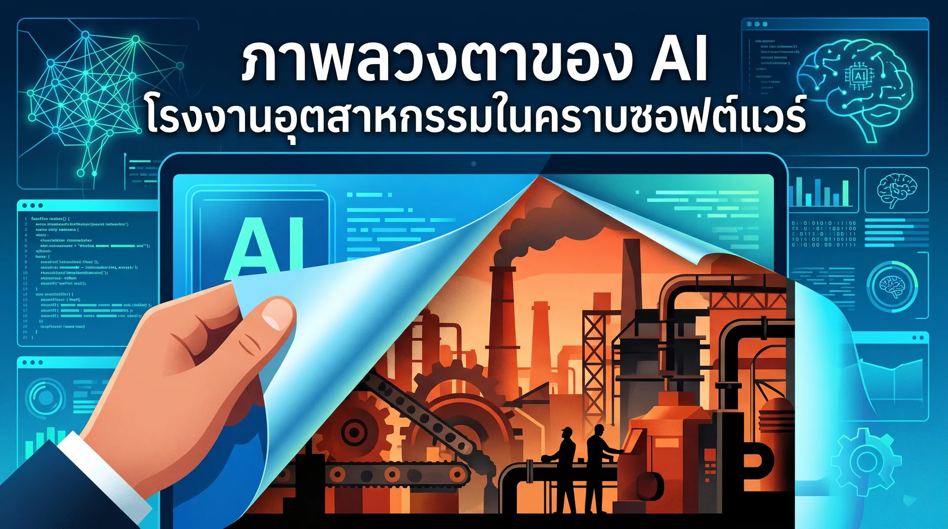 ภาพลวงตาของ AI: โรงงานอุตสาหกรรมในคราบซอฟต์แวร์